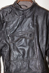 Swedish military despatch rider leather jacket