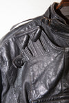 Swedish military despatch rider leather jacket