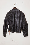 Swedish military despatch rider leather jacket