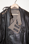 Swedish military despatch rider leather jacket