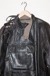 Swedish military despatch rider leather jacket