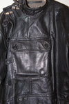 Swedish military despatch rider leather jacket