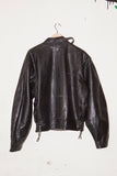 Swedish military despatch rider leather jacket