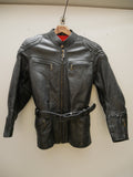 Halvarssons leather jacket with belt